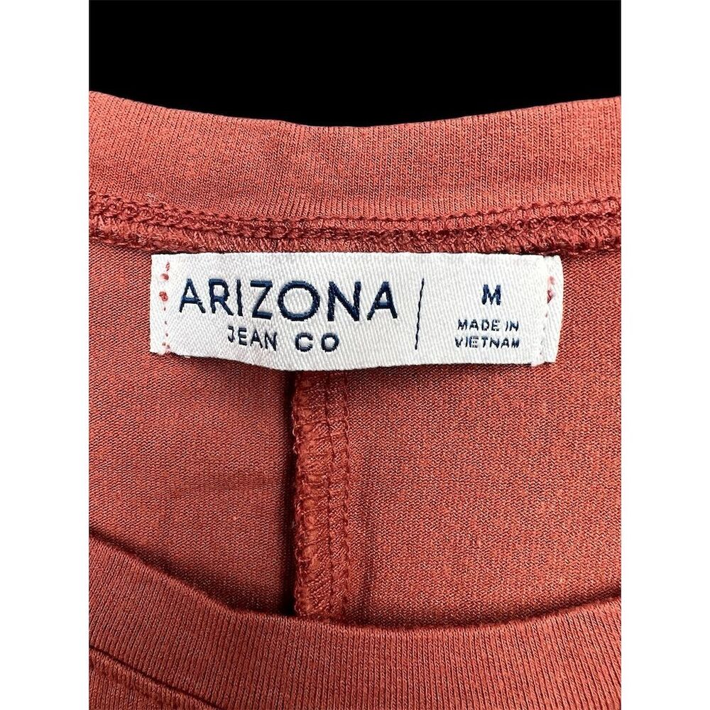 Arizona Jean Co Women's Orange T-Shirt Dress Size M - Picture 4 of 4
